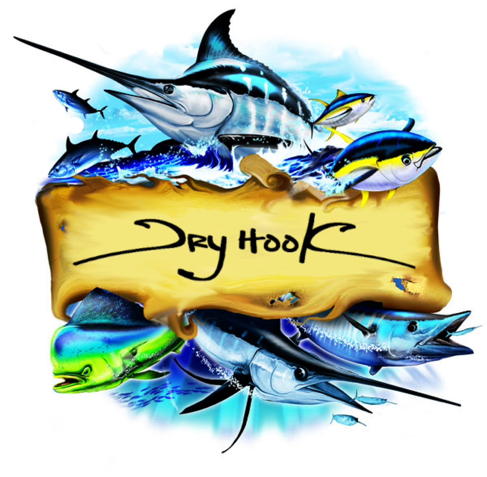 Dry Hook Elite Saltwater Game Fish UPF Shirt