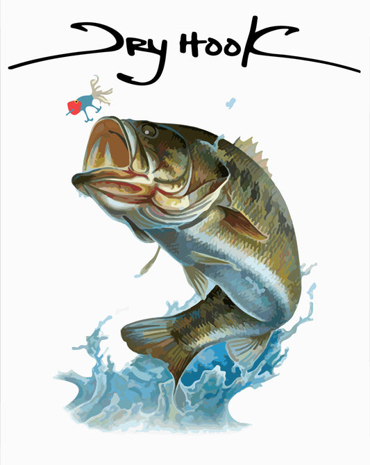 Dry Hook Elite UPF 50+ Bass Fishing Shirt