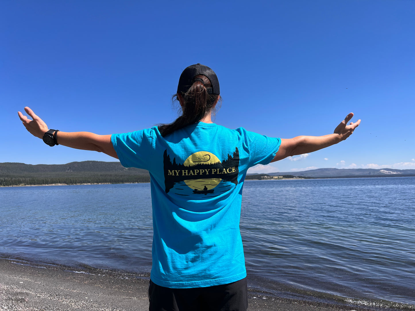 Dry Hook Happy Place Tee