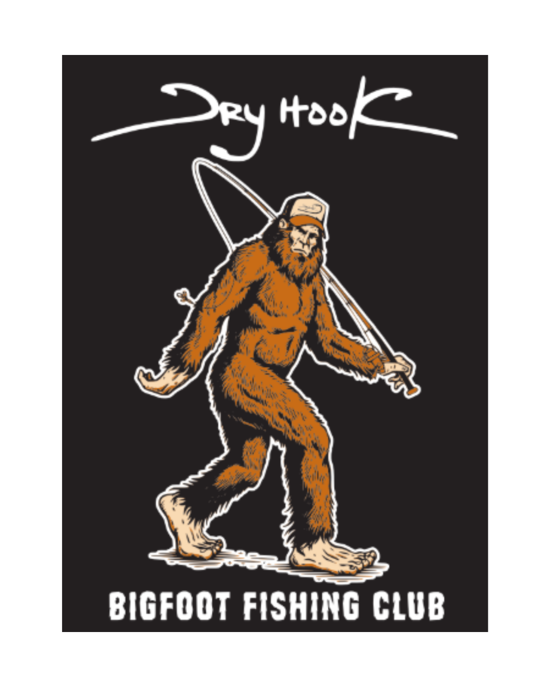 Bigfoot Fishing Club Tee
