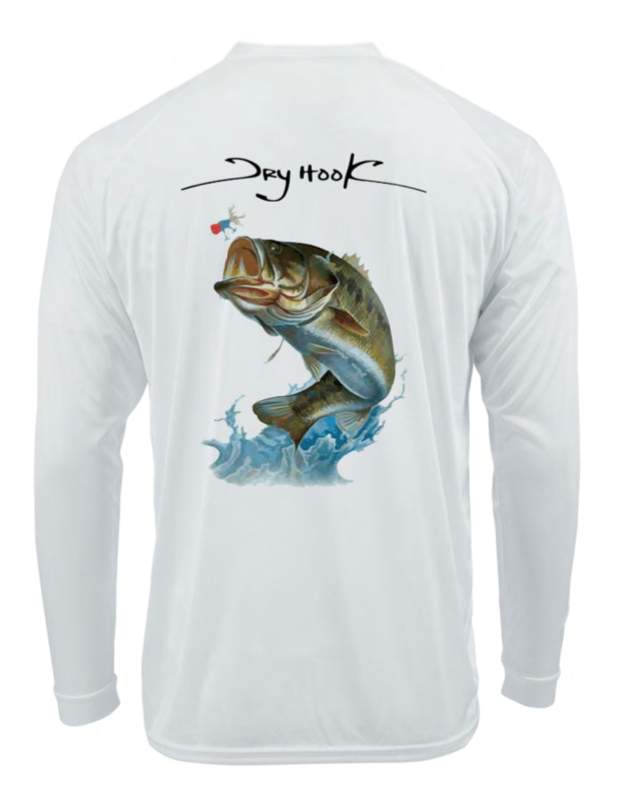 Dry Hook Elite UPF 50+ Bass Fishing Shirt