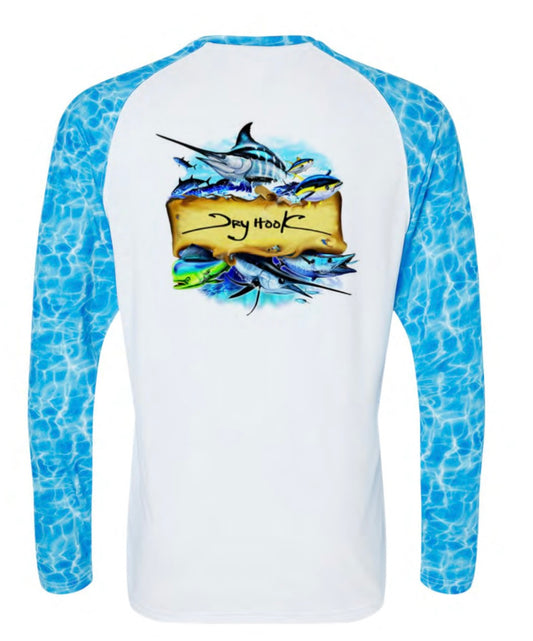 Dry Hook Elite Saltwater Game Fish UPF Shirt