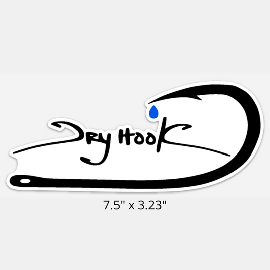 Dry Hook Large Logo Decal