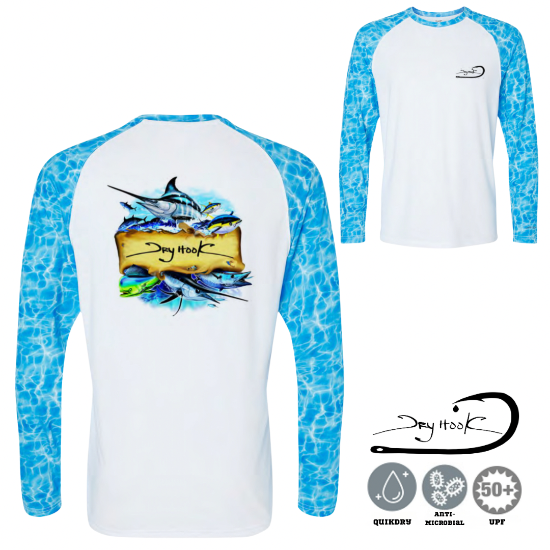 Dry Hook Elite Saltwater Game Fish UPF Shirt