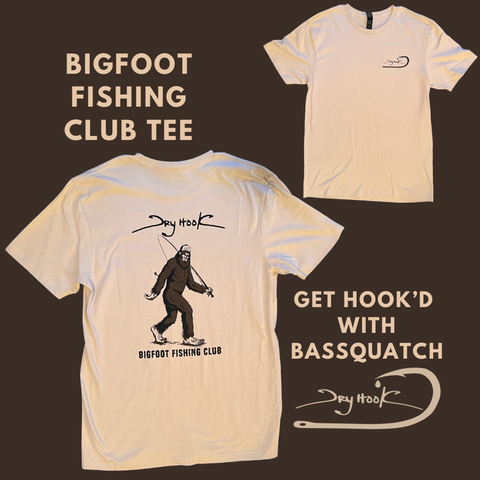 Bassquatch Bass Fishing Tee Large