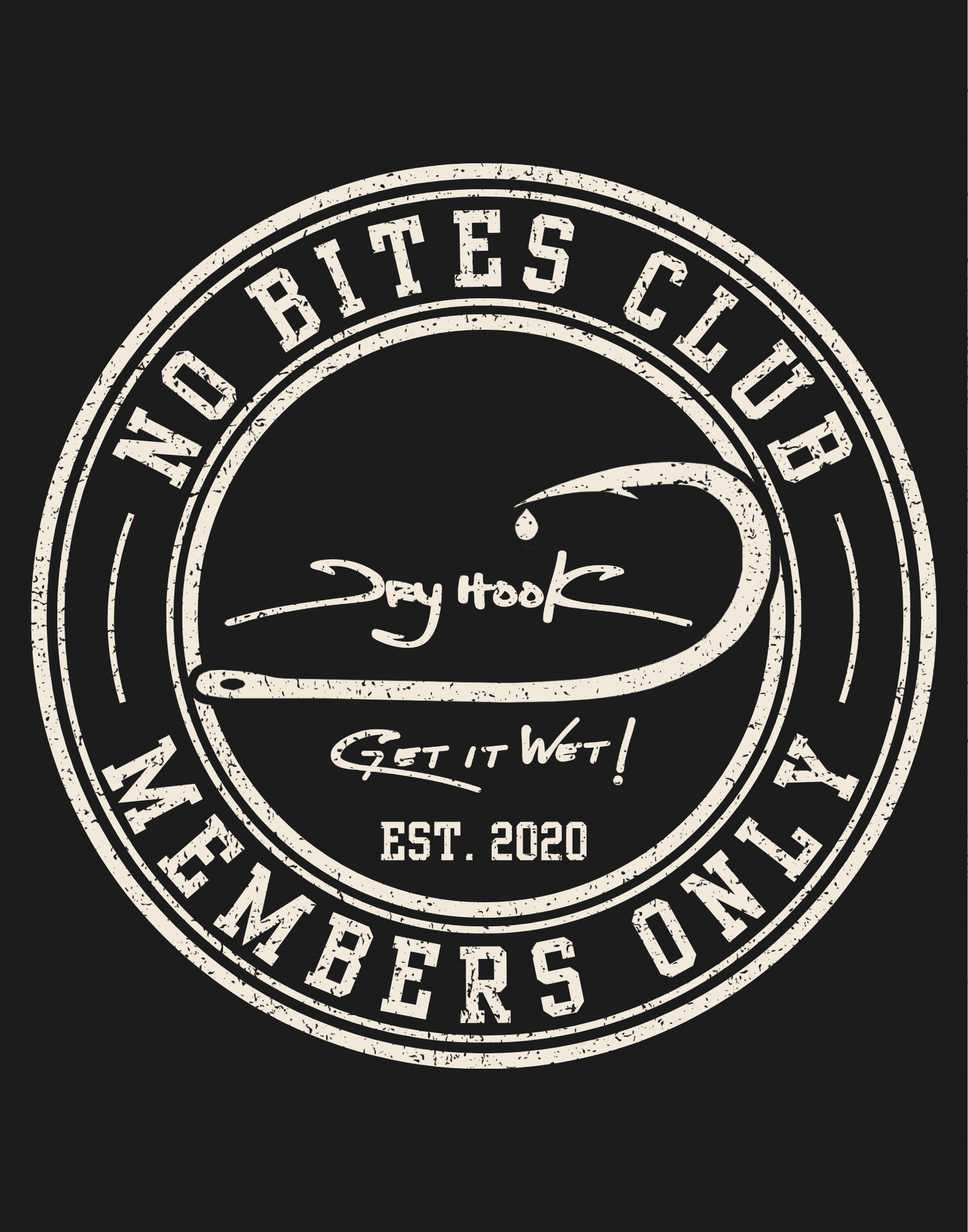 No Bites Club Sticker