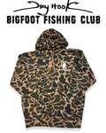 Bigfoot Fishing Club Camo Hoodie