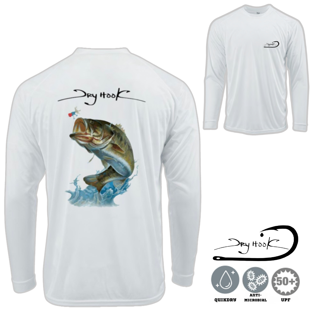 Dry Hook Elite UPF 50+ Bass Fishing Shirt
