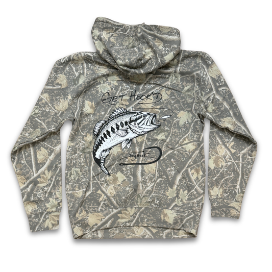 Dry Hook Deadwood Camo Bass Hoodie