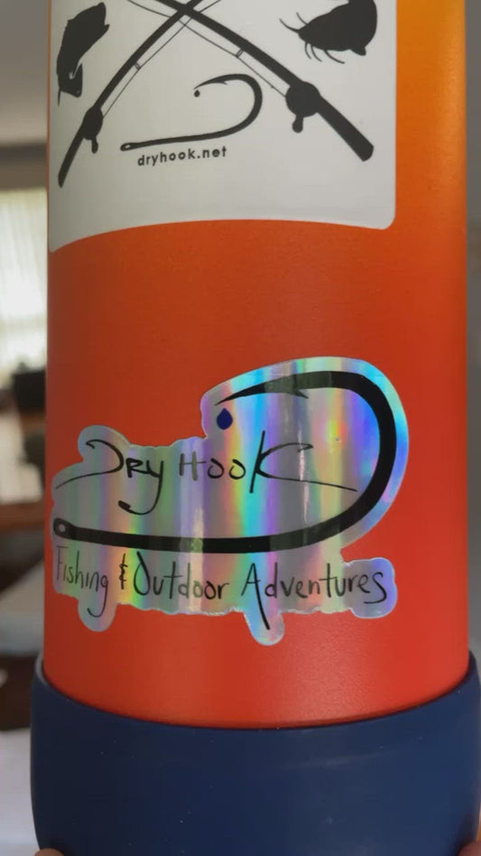 Dry Hook Logo Hologram Sticker