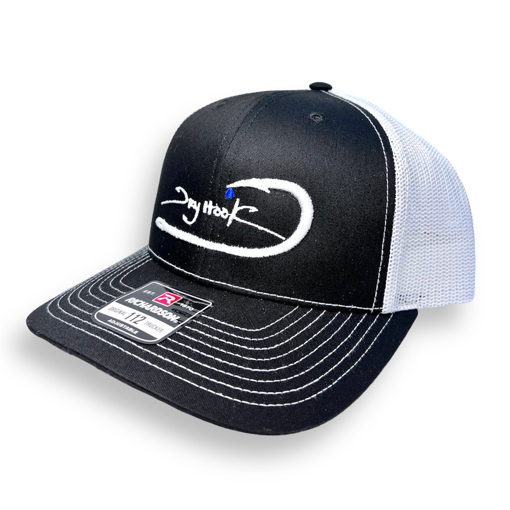 Dry Hook Logo Hat Navy/White / One Size Fits Most