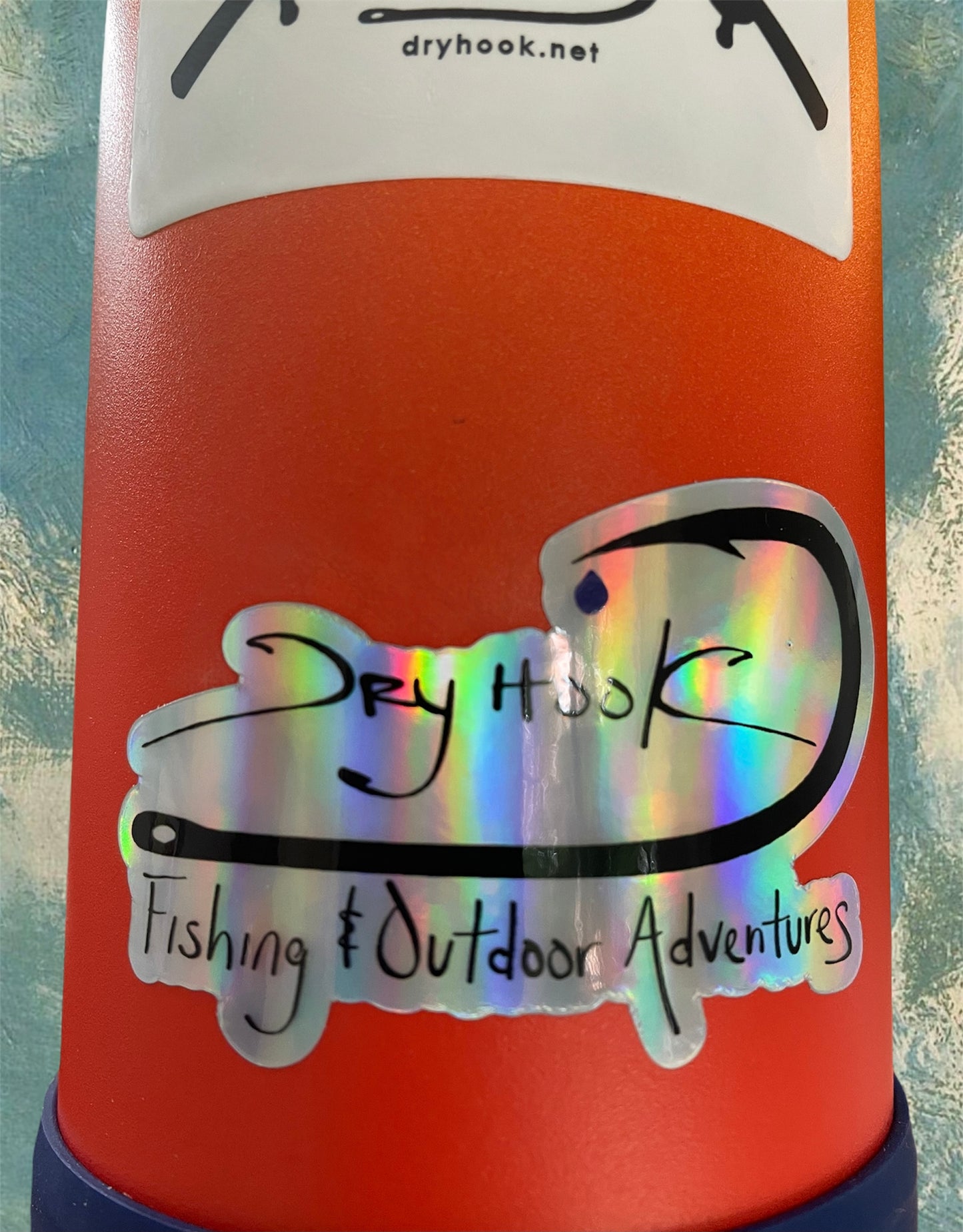 Dry Hook Logo Hologram Sticker