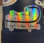 Dry Hook Logo Hologram Sticker